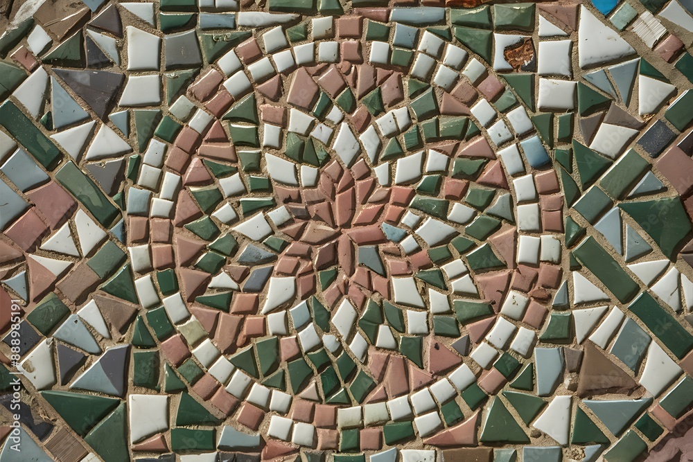 Fototapeta premium mosaic in the park