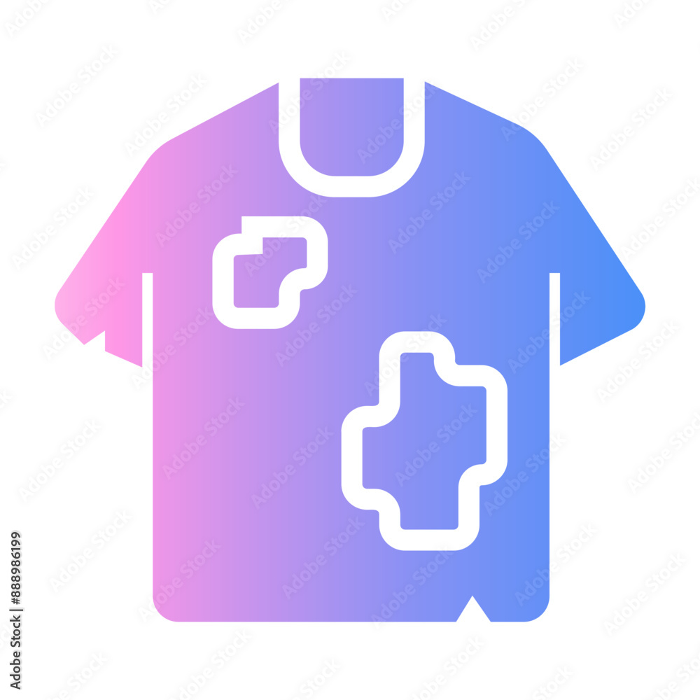 textile waste Gradient icon textile waste Gradient icon