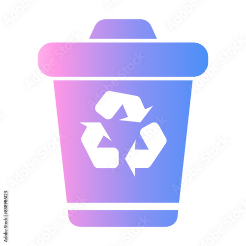 garbage Gradient icon