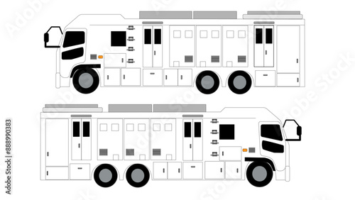 大型テレビ中継車