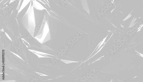 Texture of translucent plastic packaging foil, cellophane