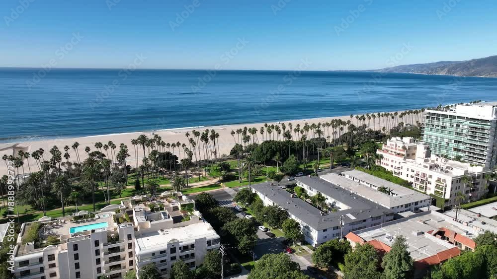 Santa Monica At Los Angeles California United States. Birds Eye View Of Stunning Cityscape With Streets And Buildings. Business Clouds Sky Downtown Cityscape. Backgrounds Panoramic City. Santa Monica At Los Angeles California United States. Birds Eye View Of Stunning Cityscape With Streets And Buildings. Business Clouds Sky Downtown Cityscape. Backgrounds Panoramic City.