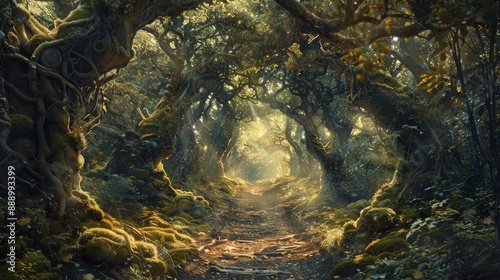 A path to the secret forest