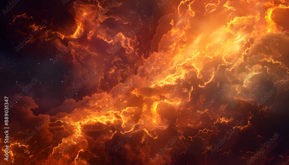 Fototapeta premium fire background