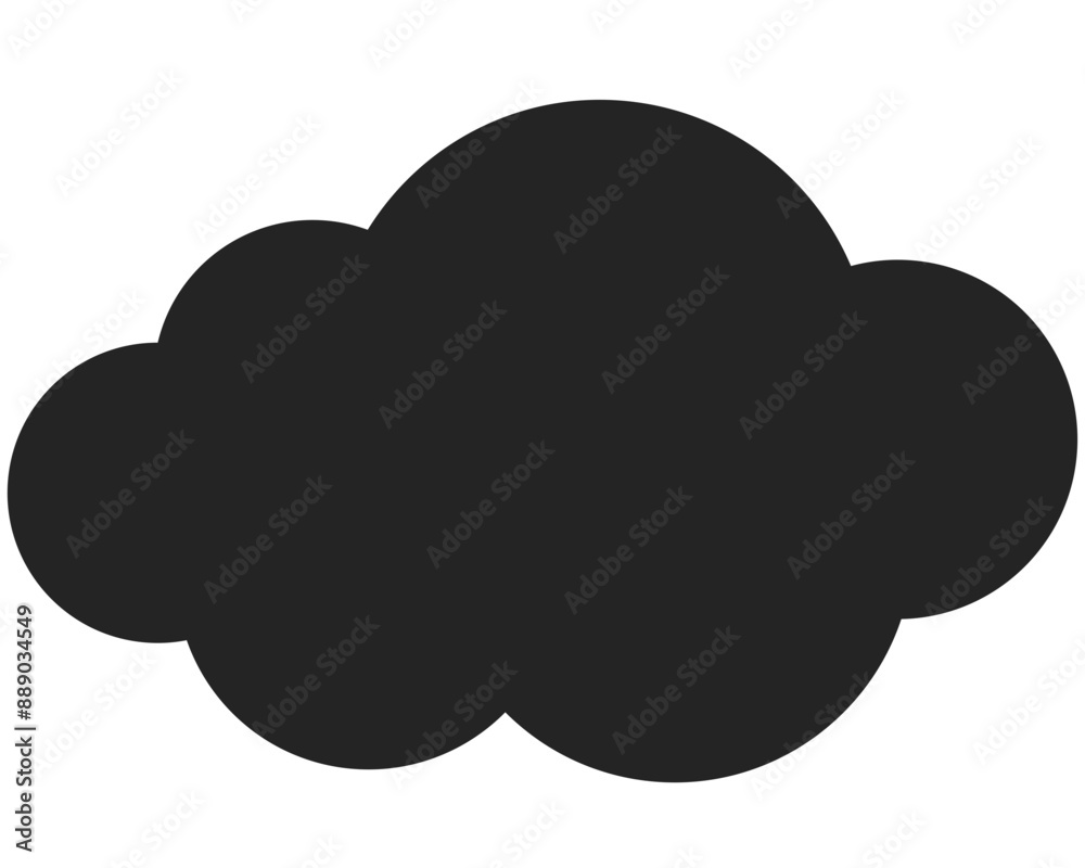 cloud vector. symbol, sign icon cloud vector. symbol, sign icon