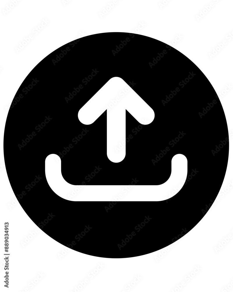 upload icon vector. symbol, sign. upload icon vector. symbol, sign.