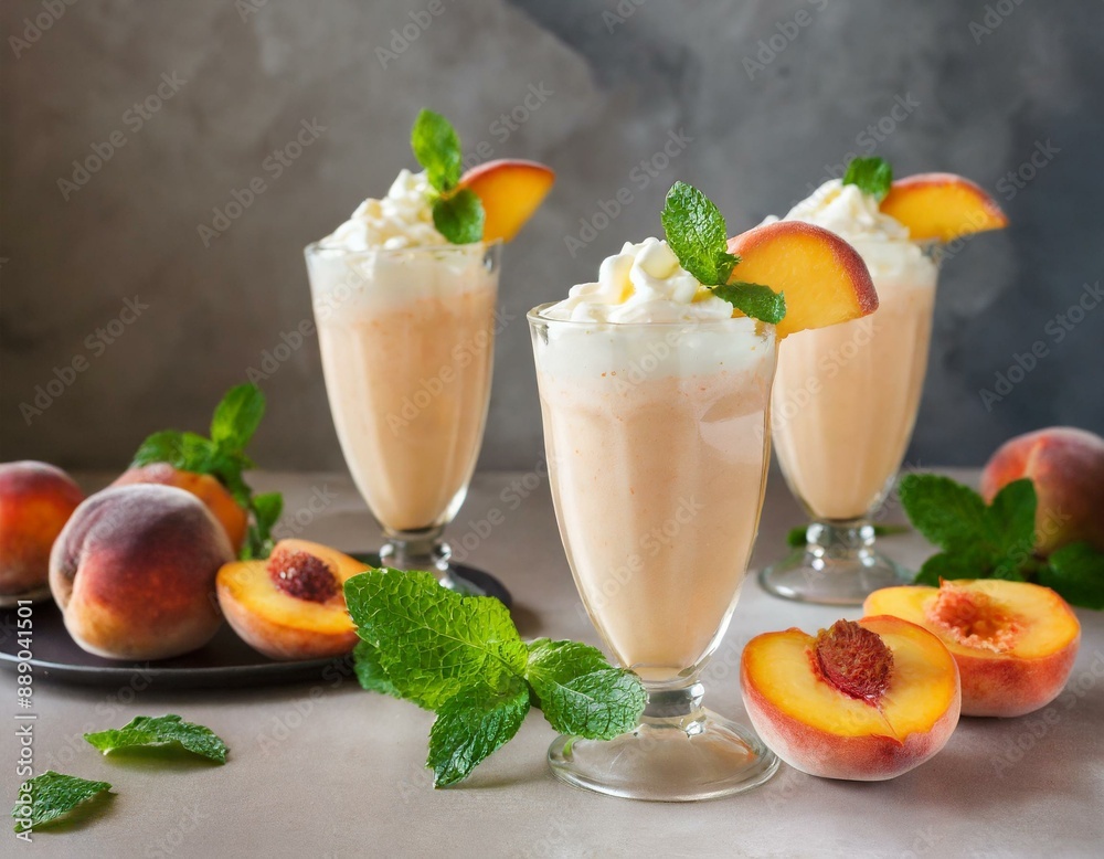 Pfirsichmilchshake Pfirsichmilchshake