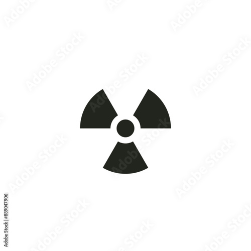 ISO warning safety signs_warning ; radioactive material or ionizing radiation symbol only