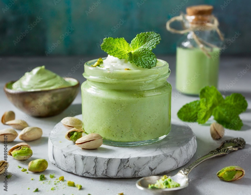 Pistaziendessert