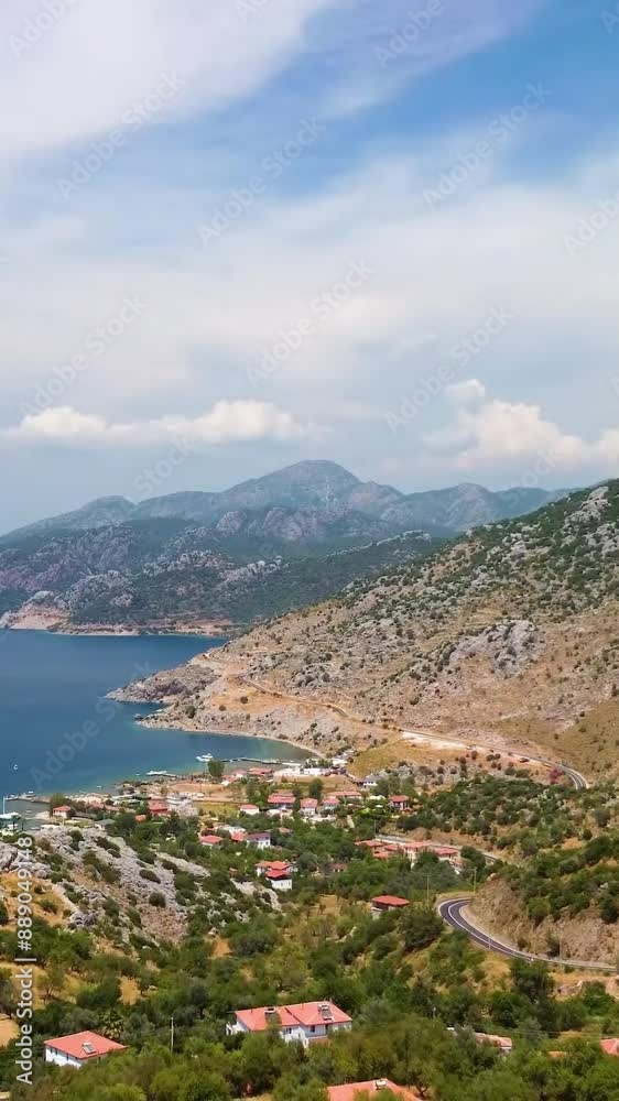 Aerial view of beautiful Turkey landscape Aerial view of beautiful Turkey landscape