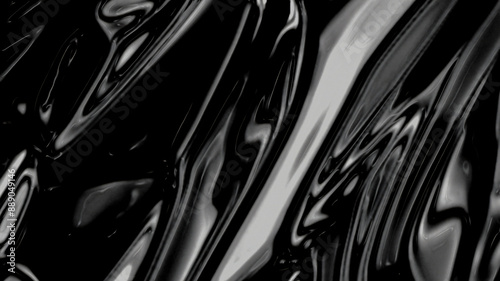 abstract liquid wave background with chrome color, modern and futuristic theme