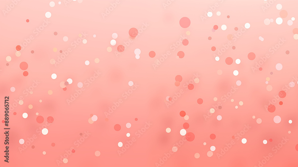 Pink Background with Delicate White Confetti Overlay Pink Background with Delicate White Confetti Overlay