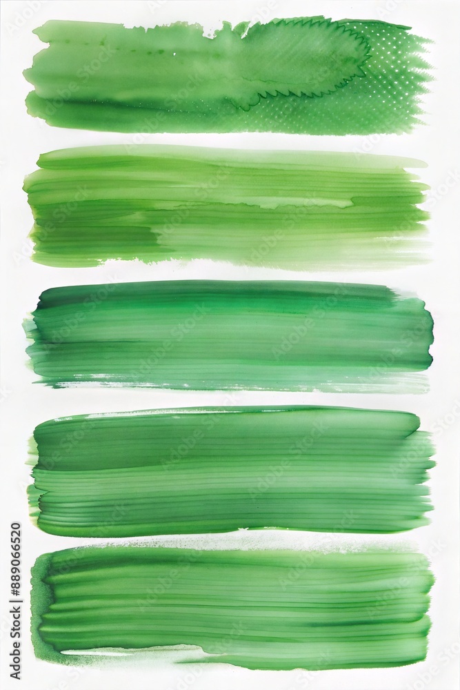 Obraz premium green and white abstract texture background