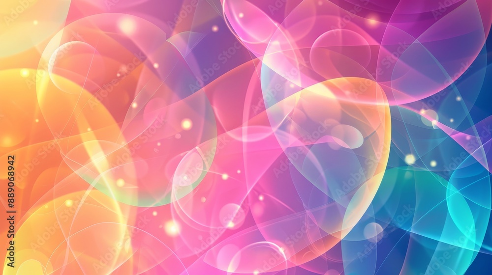 Abstract Pastel Swirls with Glowing Lights, Abstract, Pastel, Swirls, Glow Abstract Pastel Swirls with Glowing Lights, Abstract, Pastel, Swirls, Glow