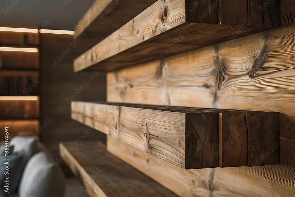 Wood Floating Shelves: Wood Floating Shelves: