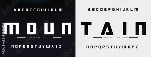 Sport Modern Italic Alphabet Font. Typography urban style fonts for technology, digital, movie logo. vector illustration