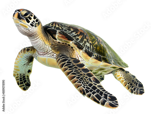 turtle isolated on Transparent Background