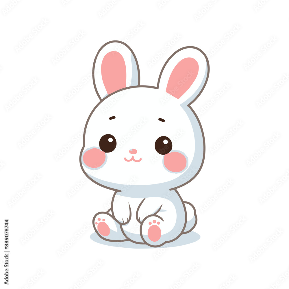 Cute rabbbit or bunny cartoon vector illustration sticker animal sport icon concept
Cute rabbbit or bunny cartoon vector illustration sticker animal sport icon concept