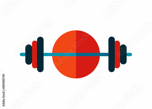 Gym Gear: Barbell Icon Manufacturer Spotlight Design