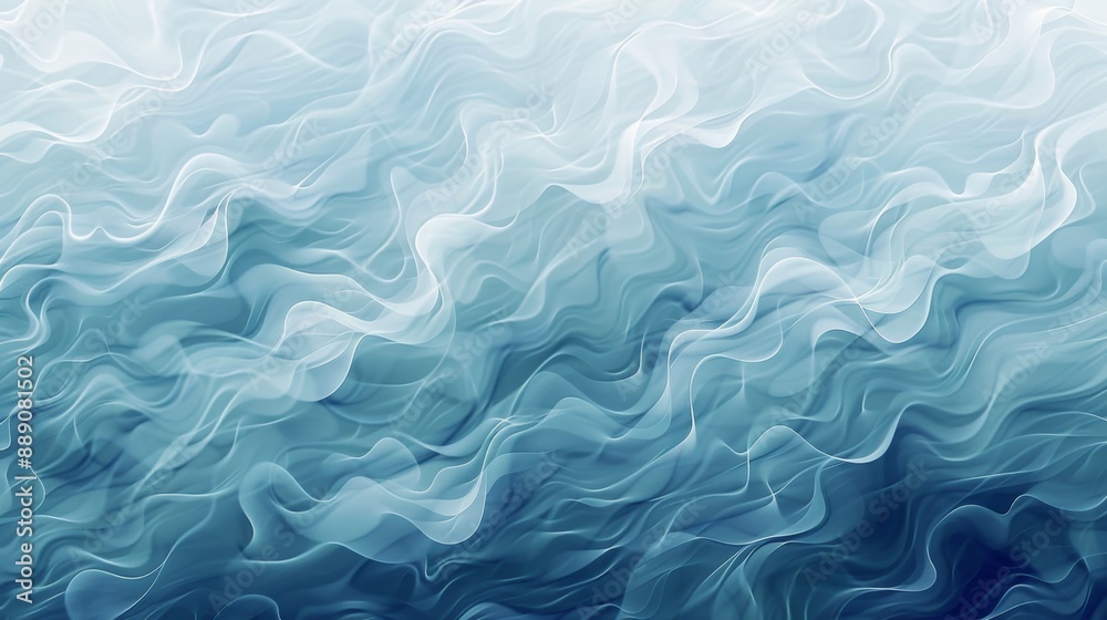 Abstract Blue Wave Background. Abstract Blue Wave Background.