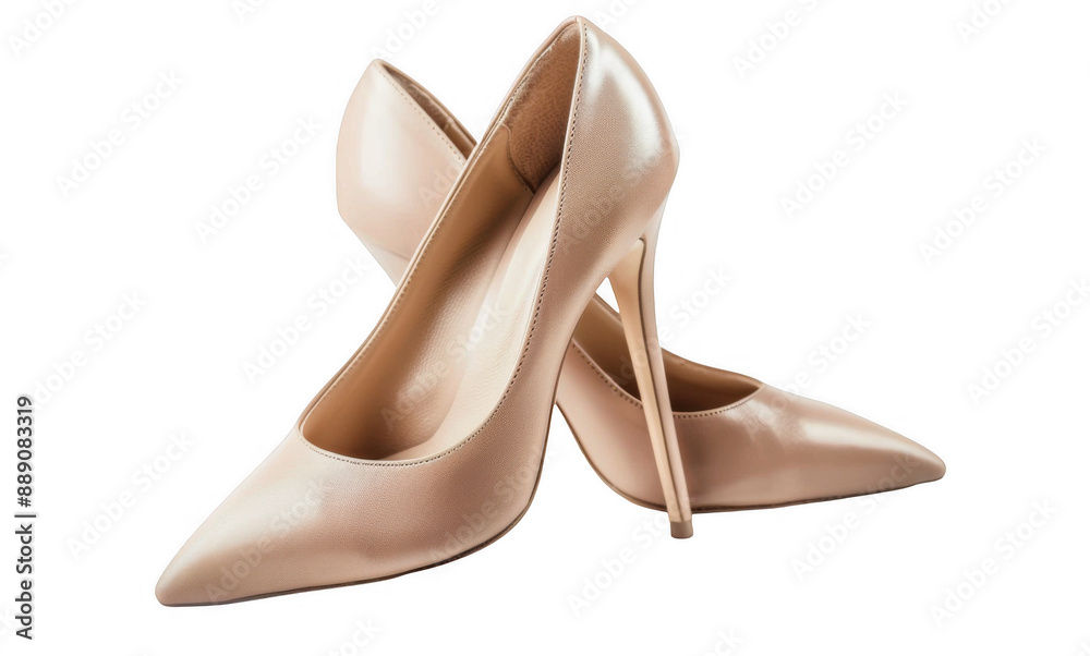 Beige High-Heeled Shoes Beige High-Heeled Shoes
