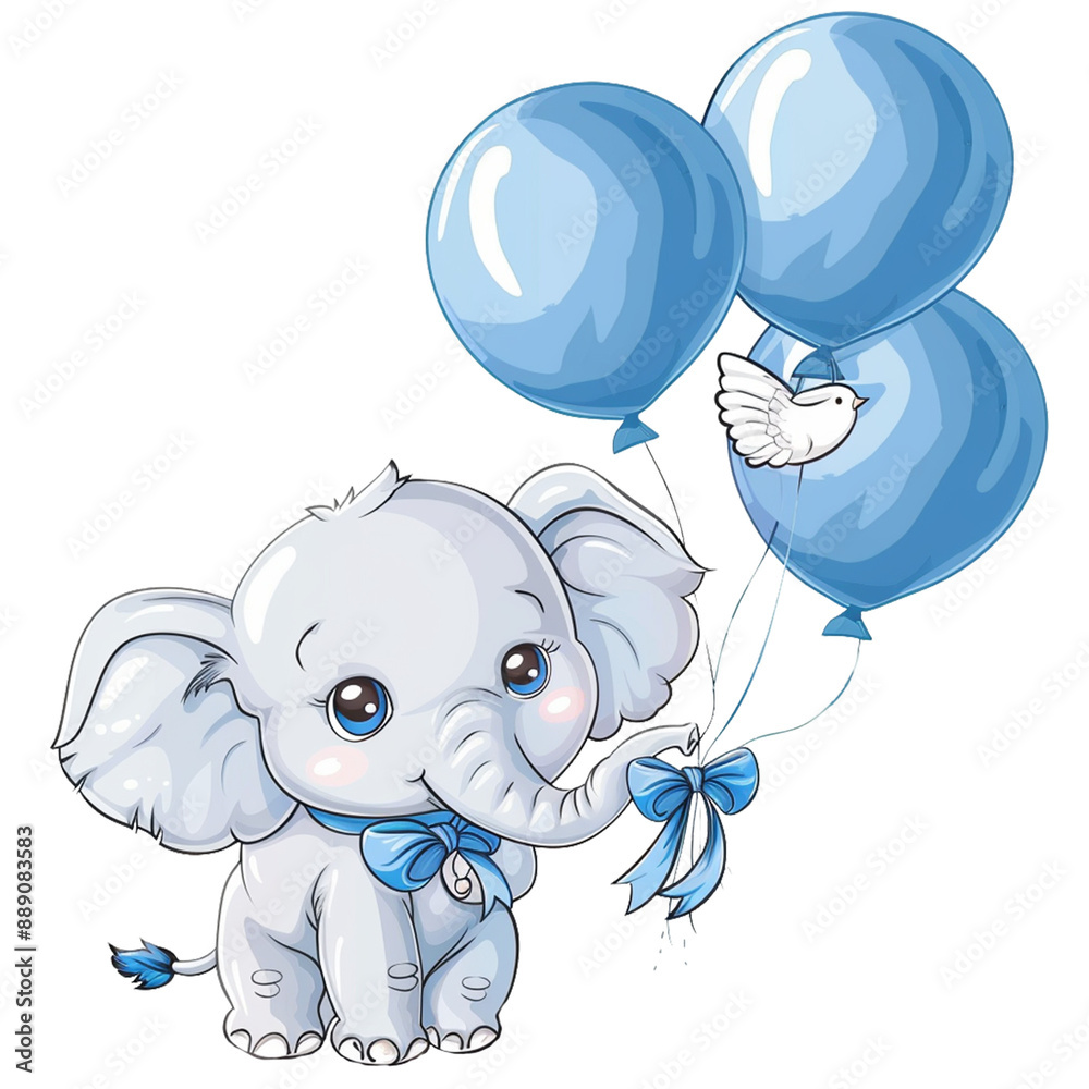 Cute Transparent PNG Baby Boy Elephant for baby announcements, greeting cards, nursery, baby albums, clip art Cute Transparent PNG Baby Boy Elephant for baby announcements, greeting cards, nursery, baby albums, clip art