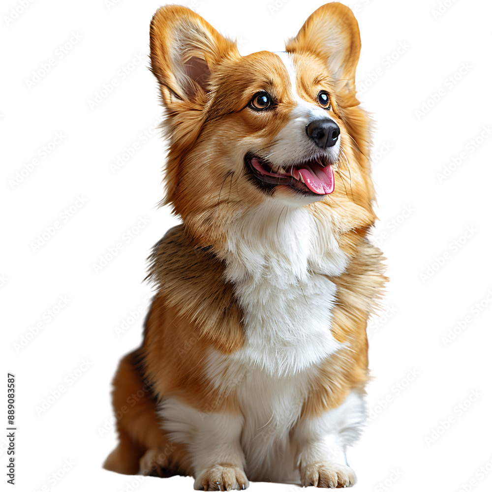 Corgi dog, transparent background Corgi dog, transparent background