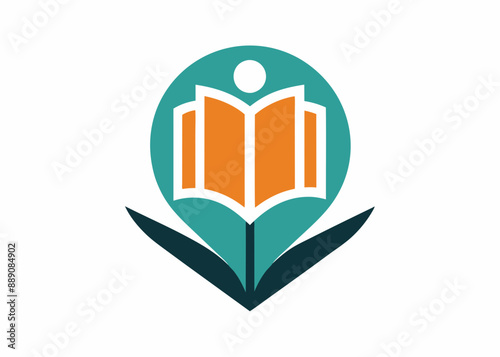Open Book Logo Bookstore, a colorful addition to your reading material.