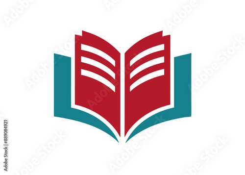 Open Book Logo Bookstore, a colorful addition to your reading material.