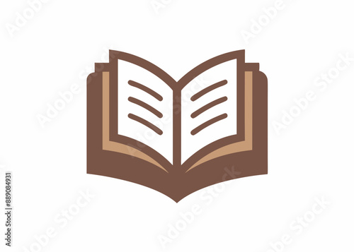 Open Book Logo Bookstore, a colorful addition to your reading material.
