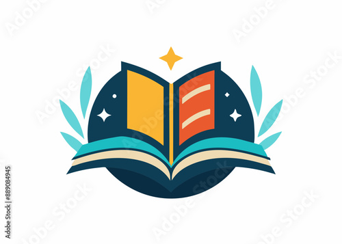 Open Book Logo Bookstore, a colorful addition to your reading material.