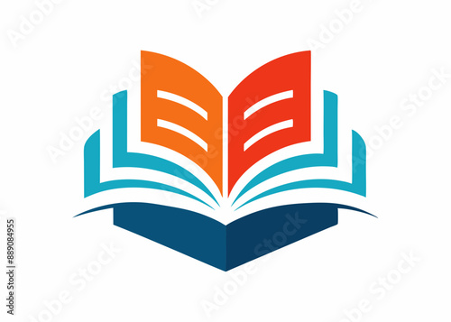 Open Book Logo Bookstore, a colorful addition to your reading material.