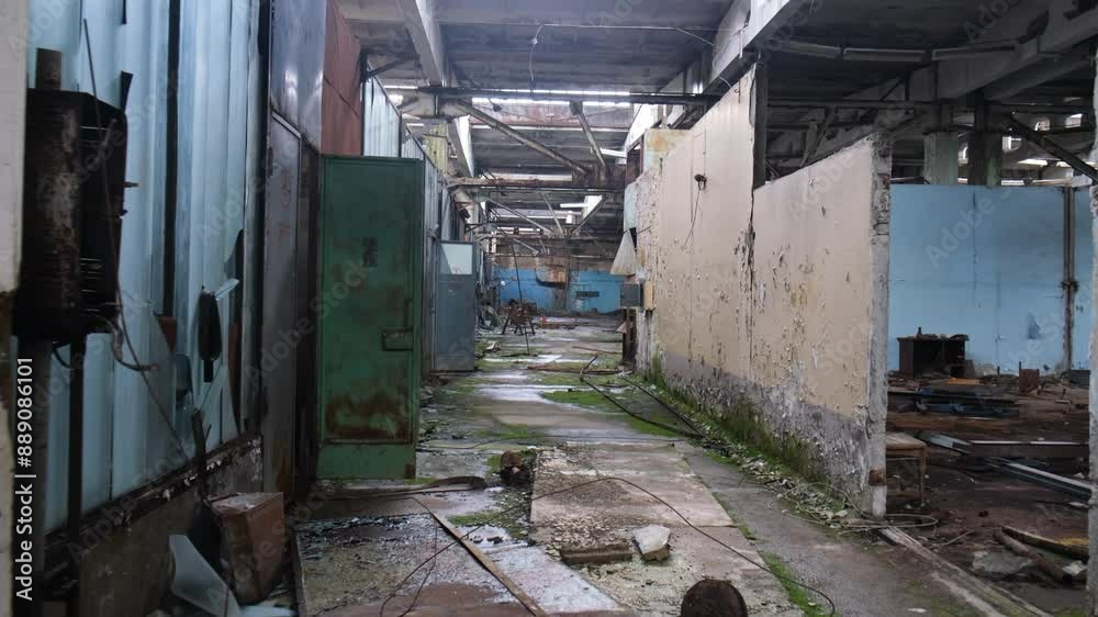 Inside of of the Jupiter Factory, Pripyat city, Chernobyl exclusion zone Inside of of the Jupiter Factory, Pripyat city, Chernobyl exclusion zone