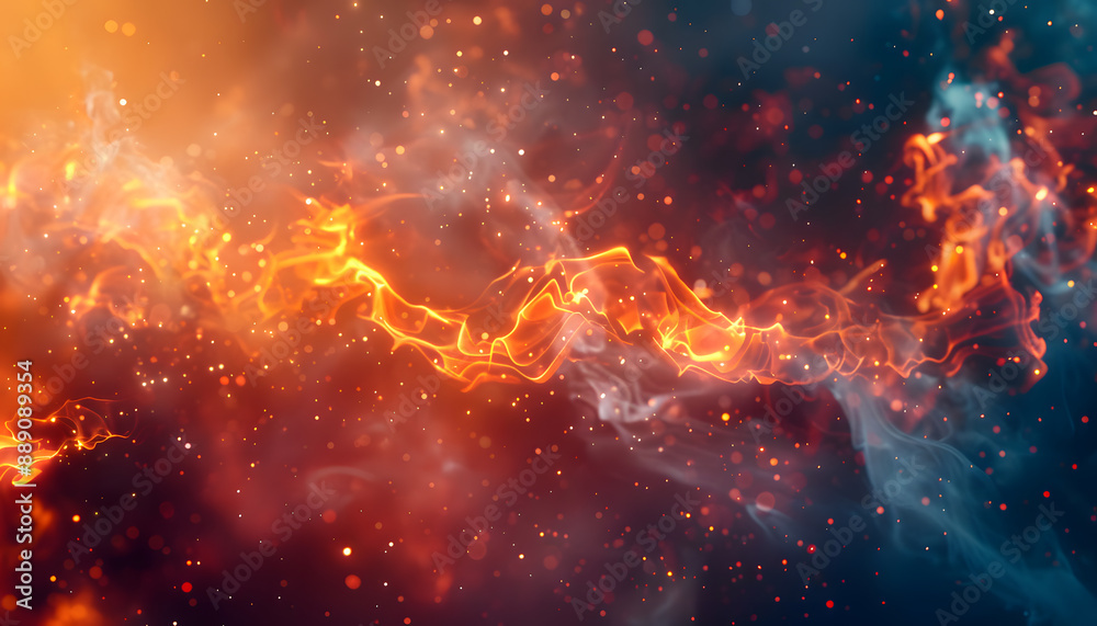 Fototapeta premium fire background