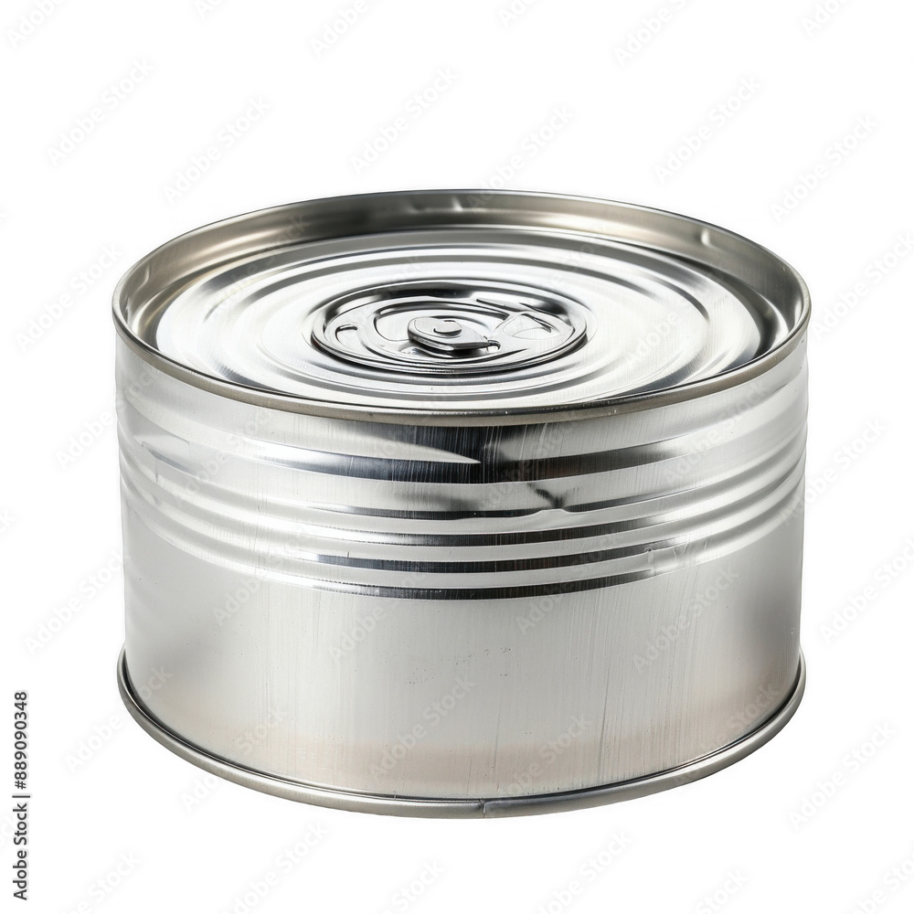 Shiny Silver Tin Can Shiny Silver Tin Can