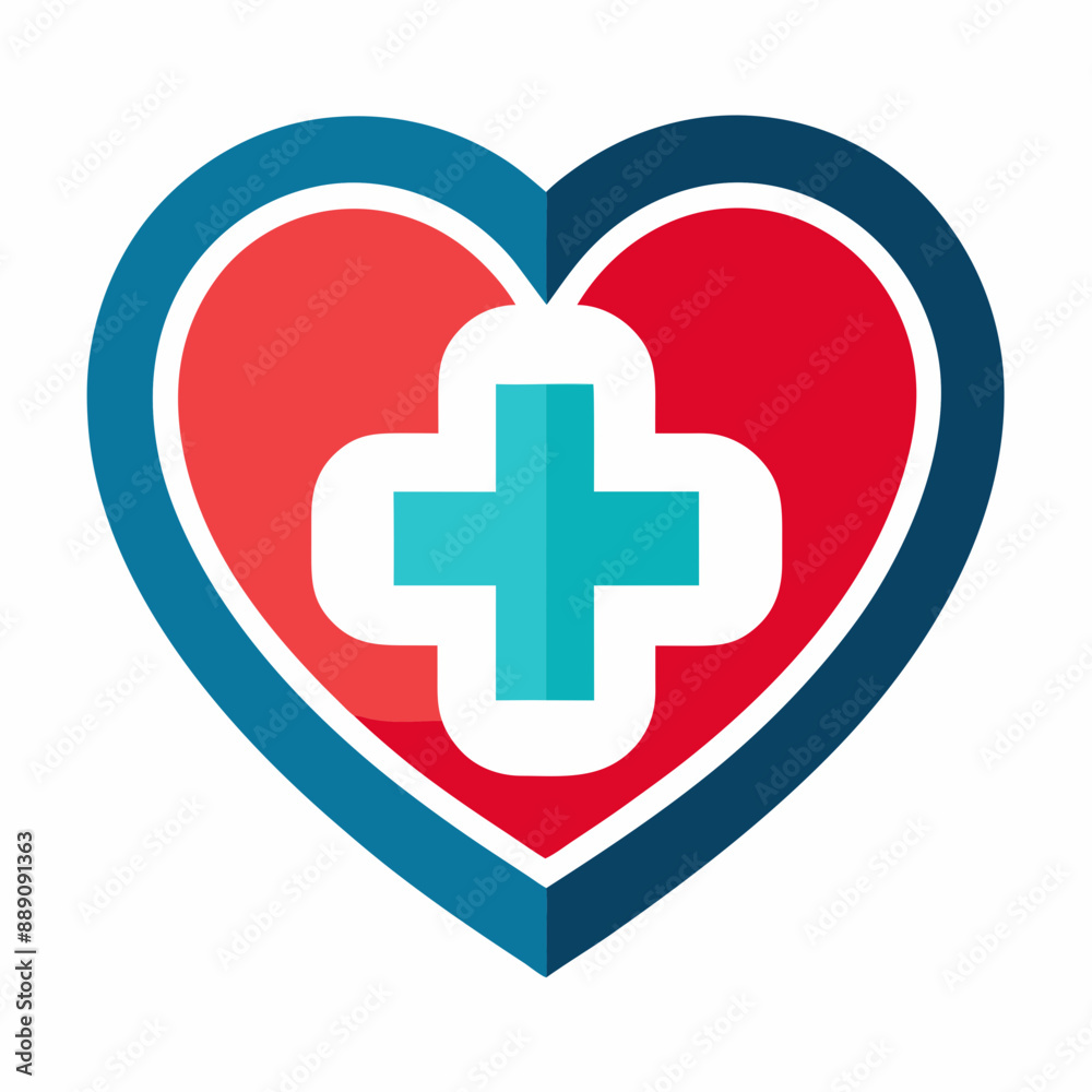 Medical symbol of heart, Clinic Featuring Medical Logo Medical symbol of heart, Clinic Featuring Medical Logo