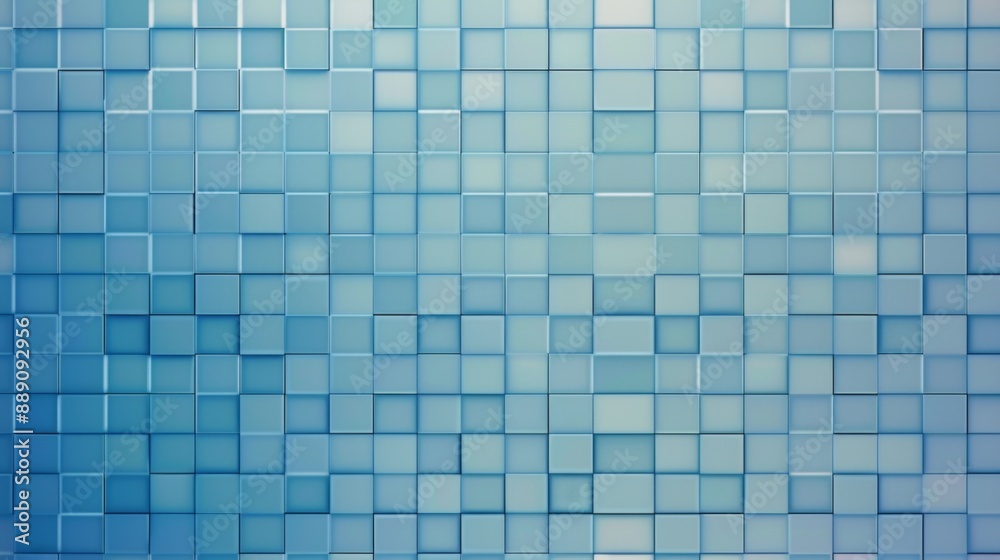Blue Abstract Geometric Pattern. Blue Abstract Geometric Pattern.