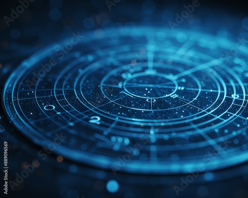 Detailed illustration of astrological aspects and their meanings, aspects interpretation, planetary relationships
