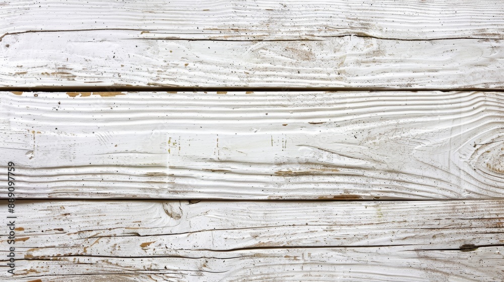 Obraz premium Whitewashed Wood Background Texture.