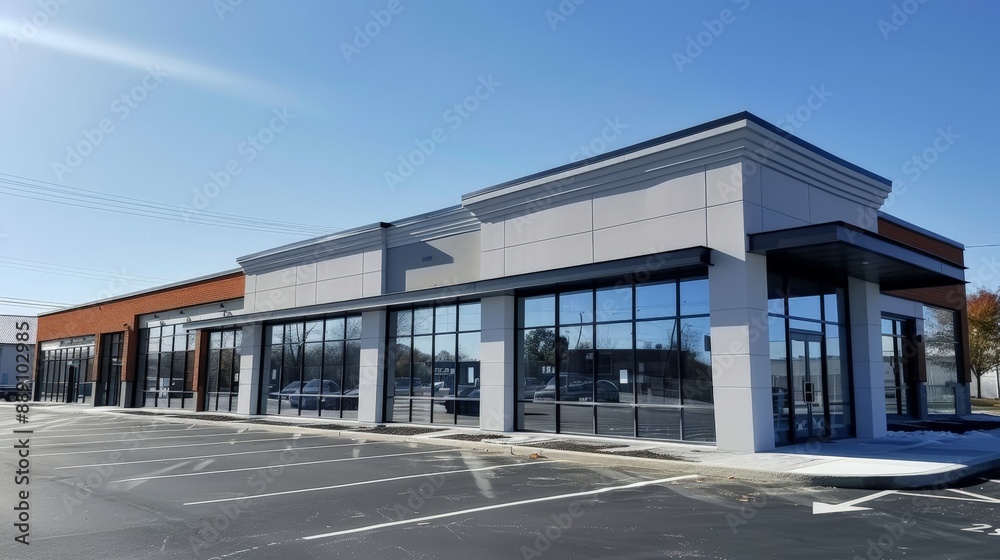This unit features 2,500 square feet of open floor space, high ceilings, and large display windows. Ideal for a boutique or specialty store, with ample parking available for customers This unit features 2,500 square feet of open floor space, high ceilings, and large display windows. Ideal for a boutique or specialty store, with ample parking available for customers