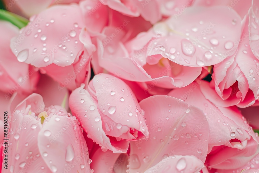 Macro close-up photography of a vibrant colored flower as a creative abstract background.. Beautiful simple AI generated image in 4K, unique. Macro close-up photography of a vibrant colored flower as a creative abstract background.. Beautiful simple AI generated image in 4K, unique.