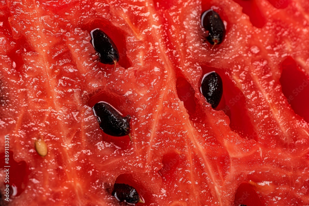 FRESH WATERMELON SLICE CLOSE-UP, MACRO. legal AI. Beautiful simple AI generated image in 4K, unique. FRESH WATERMELON SLICE CLOSE-UP, MACRO. legal AI. Beautiful simple AI generated image in 4K, unique.