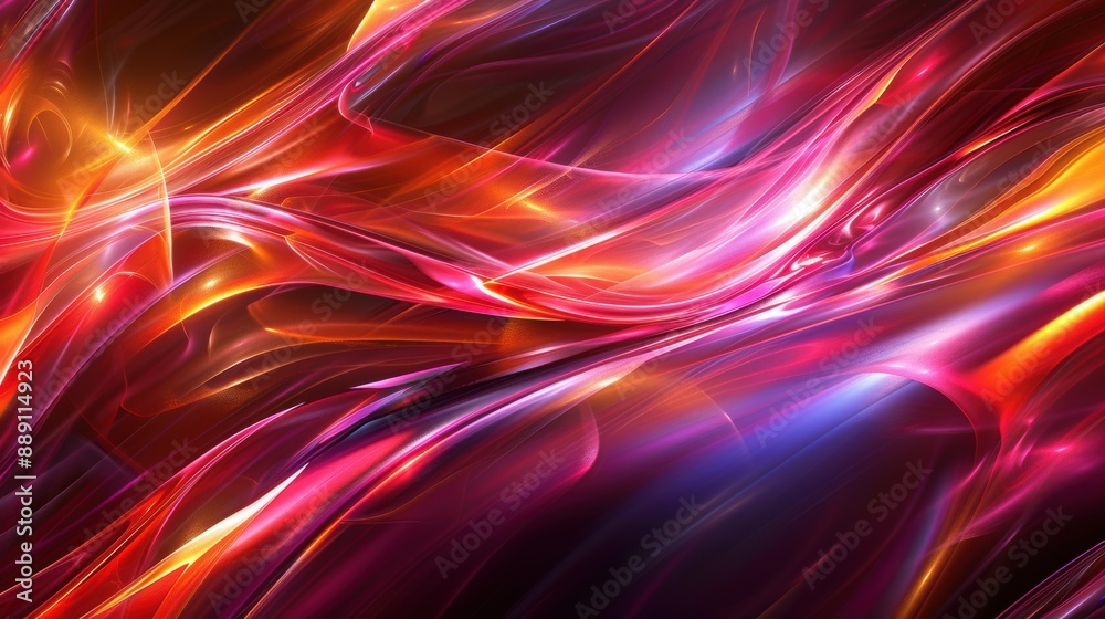 A colorful, abstract painting of a red and blue wave. The colors are vibrant and the brushstrokes are bold. The painting evokes a sense of movement and energy, as if the wave is in motion A colorful, abstract painting of a red and blue wave. The colors are vibrant and the brushstrokes are bold. The painting evokes a sense of movement and energy, as if the wave is in motion