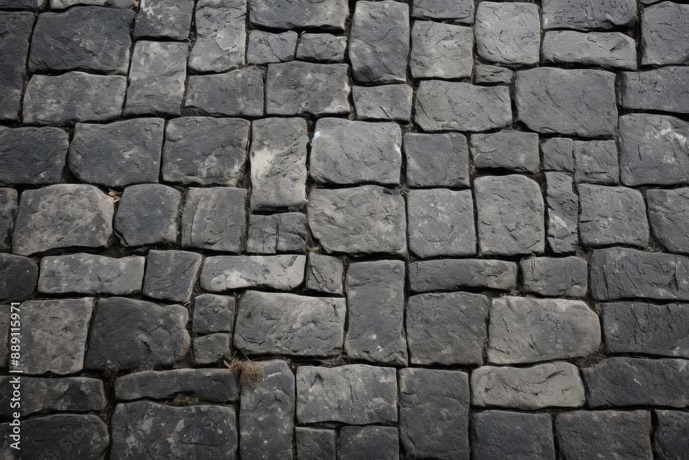 Processed collage of pavement cobble stones surface texture. Background for banner, backdrop Processed collage of pavement cobble stones surface texture. Background for banner, backdrop