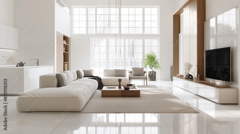 Fototapeta premium modern living room