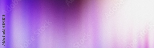 Abstract purple and white background with grain texture fading to white