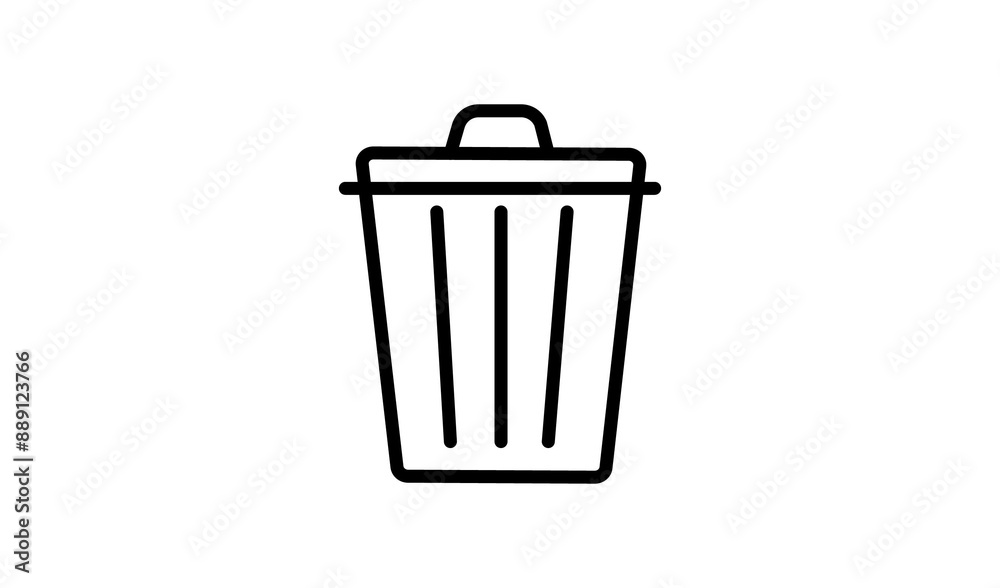 A TRASH CAN A TRASH CAN