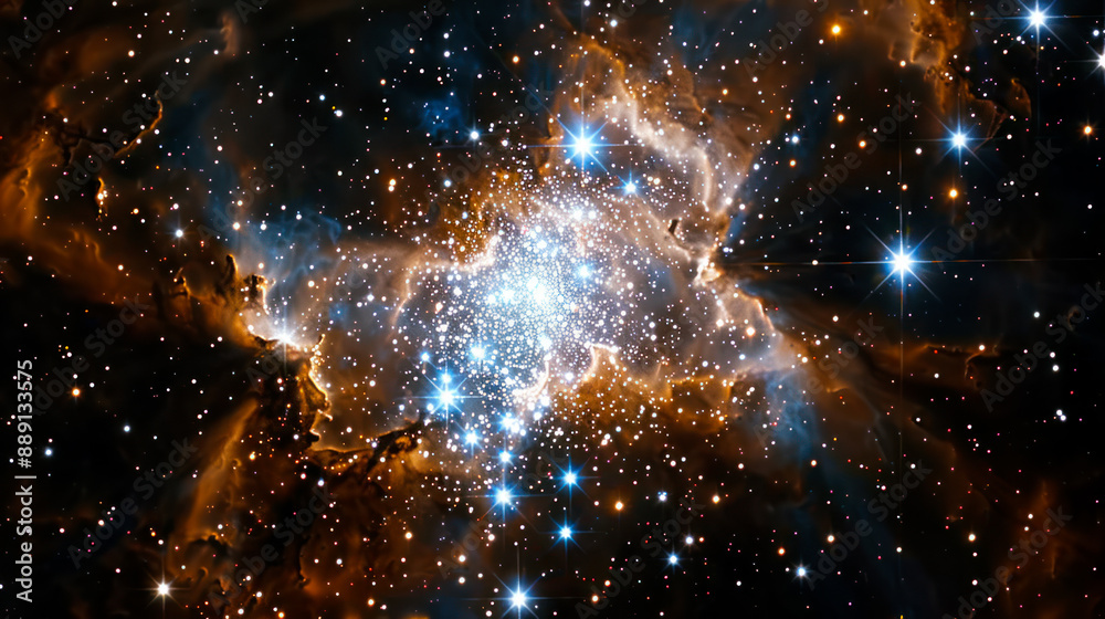 Star-forming region in deep space Star-forming region in deep space