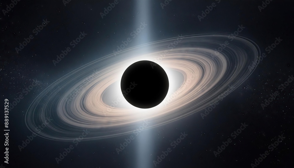 Obraz premium space black hole