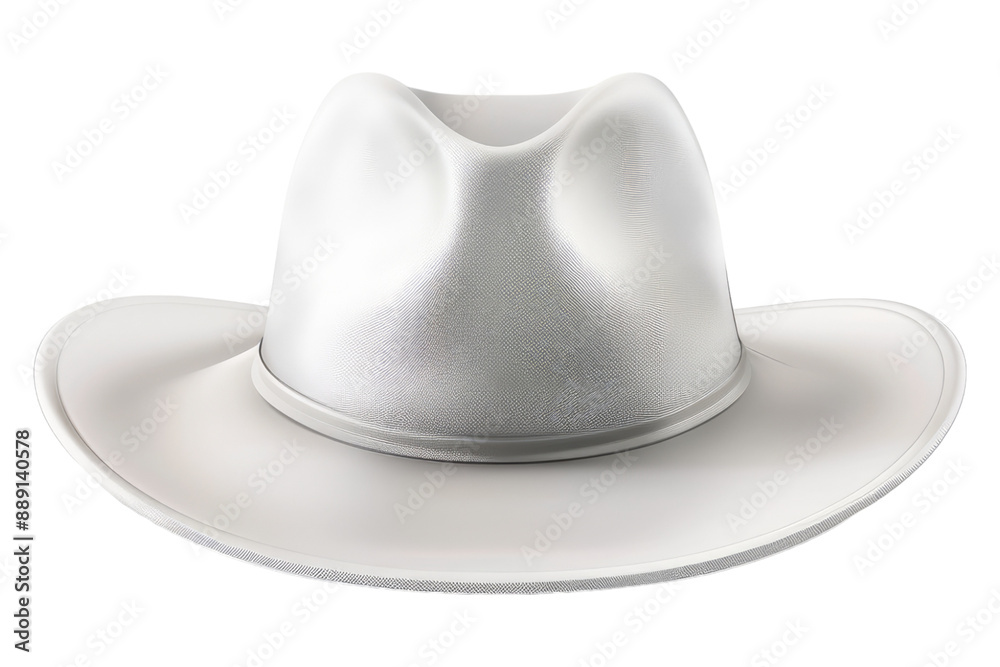 White hat isolated on transparent background White hat isolated on transparent background